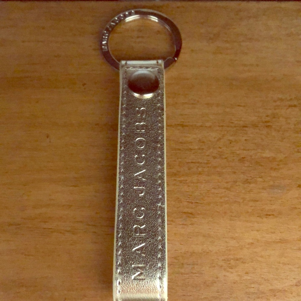 Marc Jacobs Gold Keychain